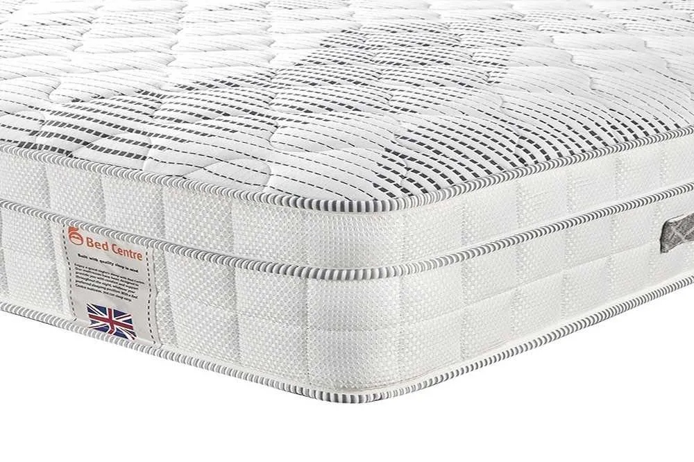 Orthopaedic Hypoallergenic Memory Foam Mattress with Pocket Springs – Soft Knitted Cover